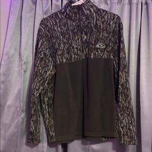 Camo Drake Quarter-Zip Pullover